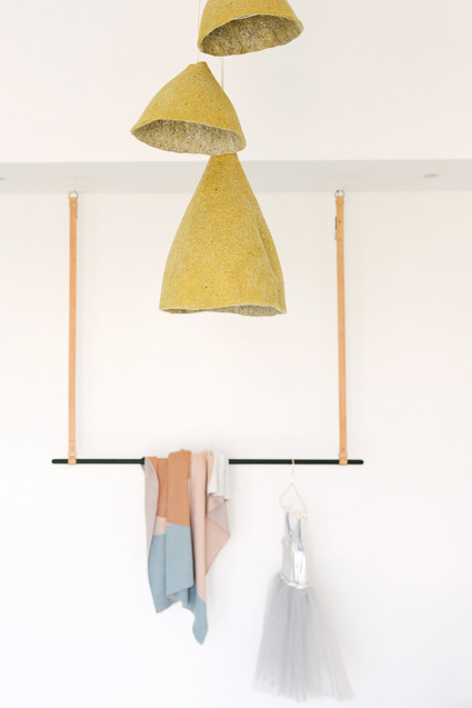 modern copper girls room