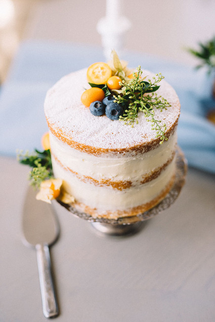 Spring wedding cake