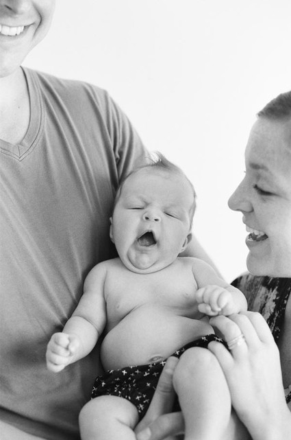 6 week baby portraits