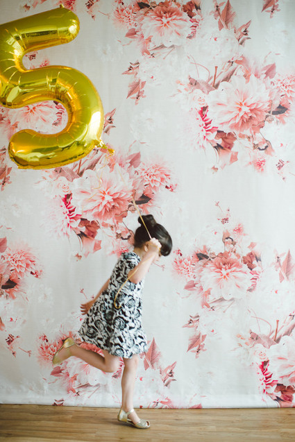 Floral spring birthday