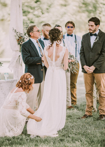 Rustic farm wedding