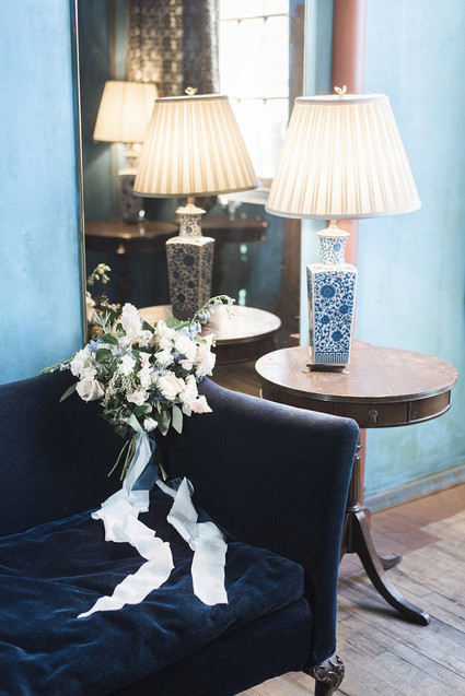 Vintage blue wedding inspiration
