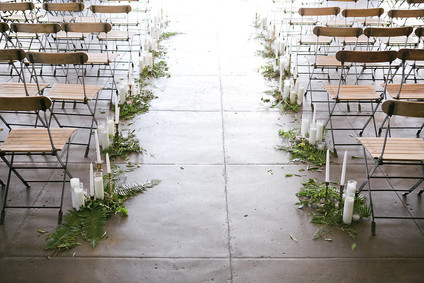 Loft wedding ceremony