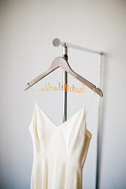 Modern wedding dress