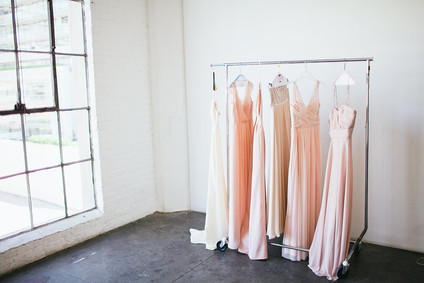 Pink bridesmaid dresses