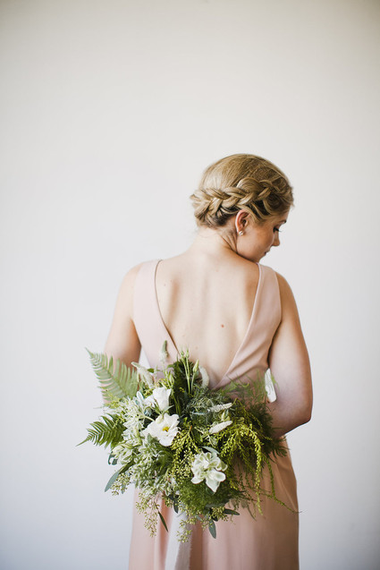 Green and white bouquet
