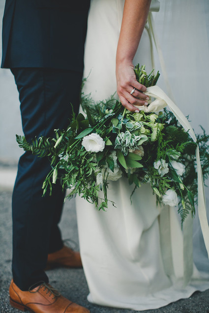 Green and white bouquet Inspiration