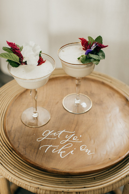 Tropical cocktails