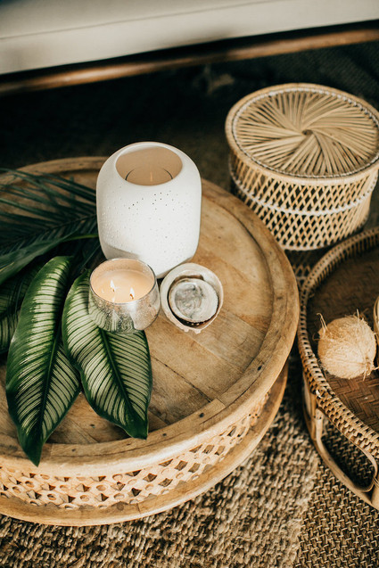 Tropical party decor