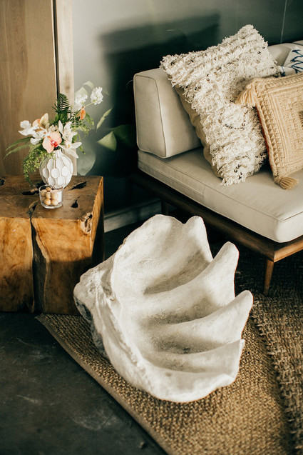 Tropical party decor