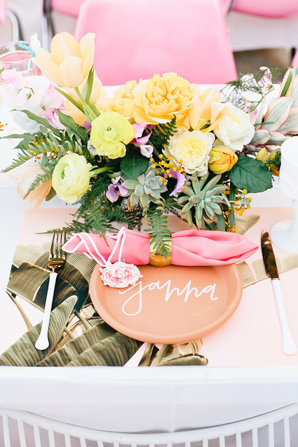 Tropical bridal shower