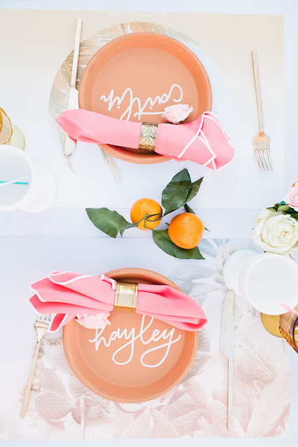 Tropical bridal shower
