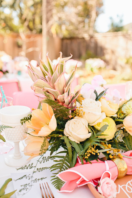 Tropical bridal shower