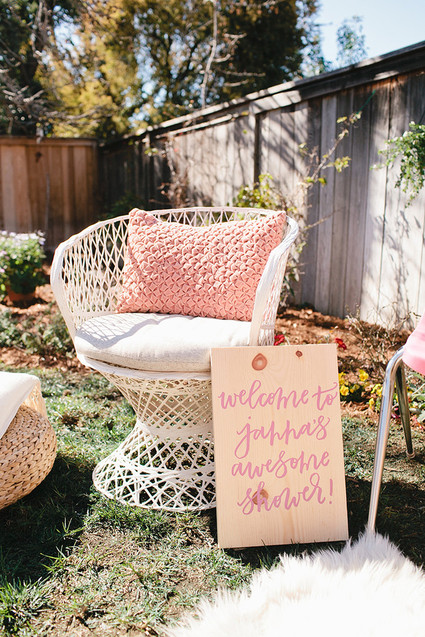 Tropical bridal shower