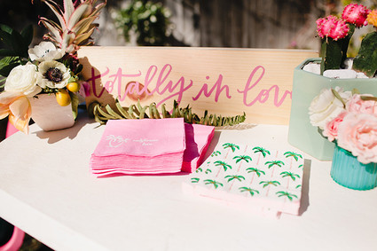 Tropical bridal shower