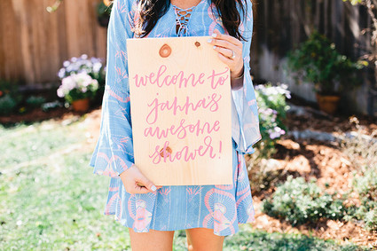 Tropical bridal shower