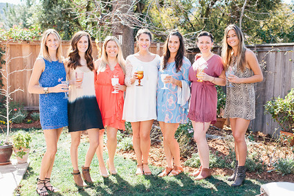 Tropical bridal shower