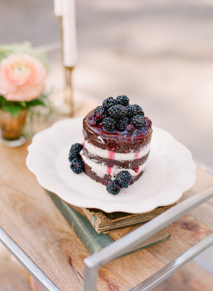 Black raspberry dessert