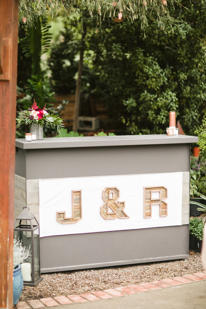DIY cocktail bar