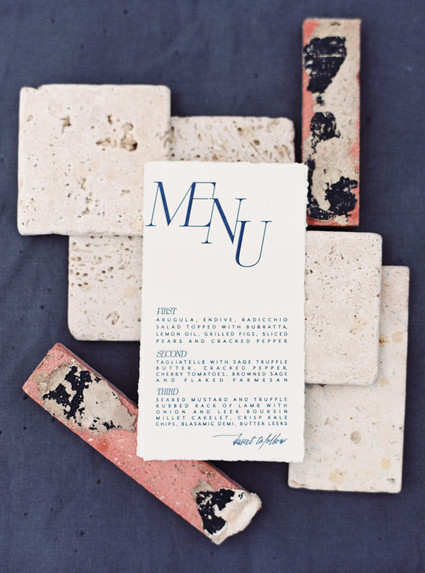 Desert wedding invitation