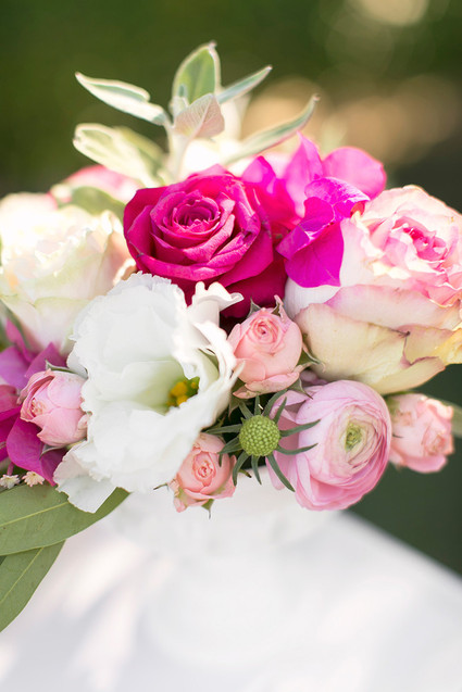 Tropical Palm Springs wedding