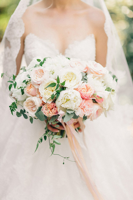 Soft pink rose bouquet