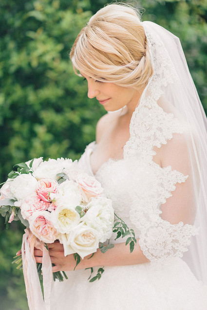 Soft pink rose bouquet
