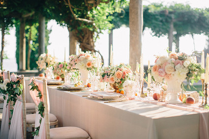 Intimate European garden wedding