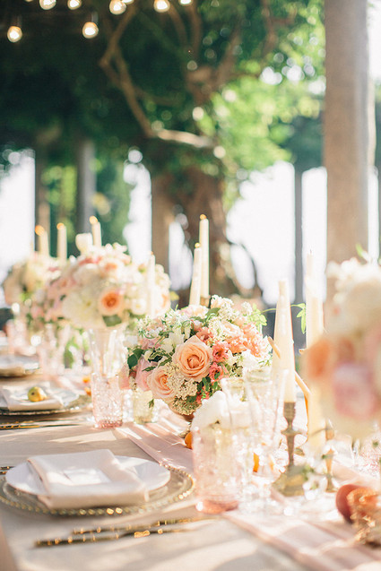 Intimate European garden wedding