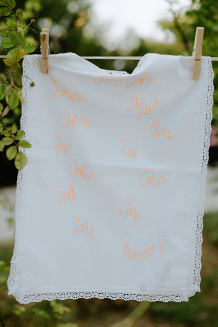 Colorful eclectic Italian wedding