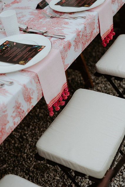 Colorful eclectic Italian wedding