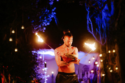 Colorful eclectic Italian wedding