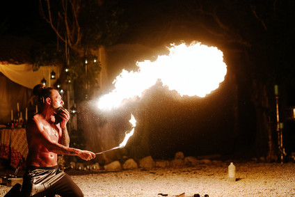 Colorful eclectic Italian wedding