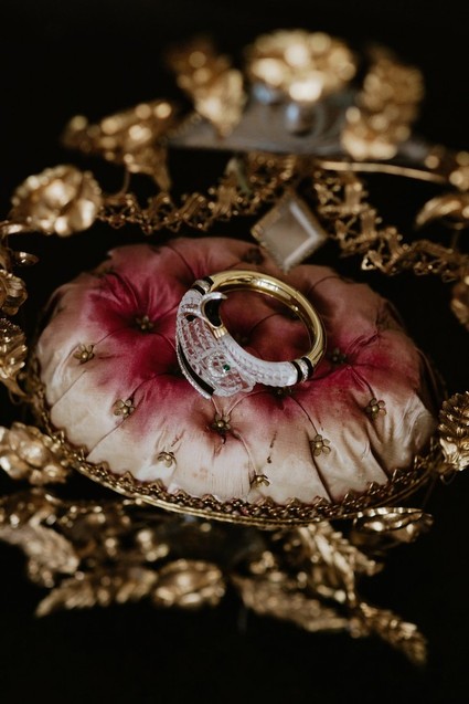 Colorful eclectic Italian wedding