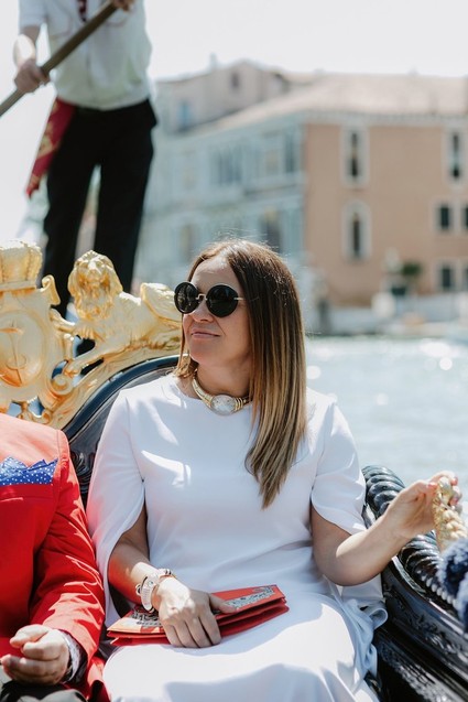 Colorful eclectic Italian wedding