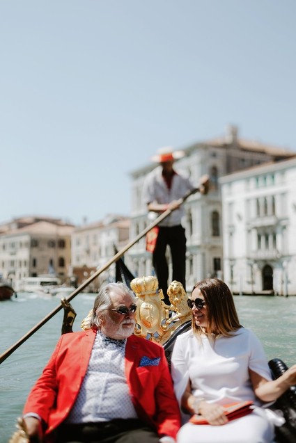 Colorful eclectic Italian wedding