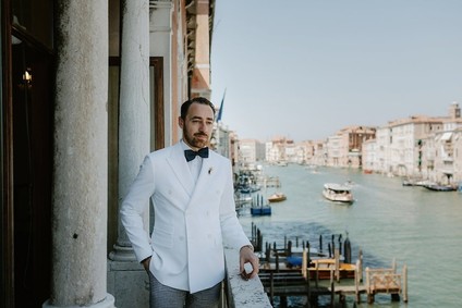Colorful eclectic Italian wedding