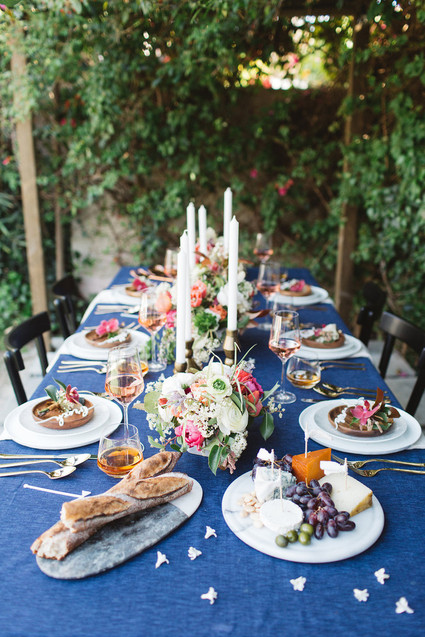 Classic garden couples shower