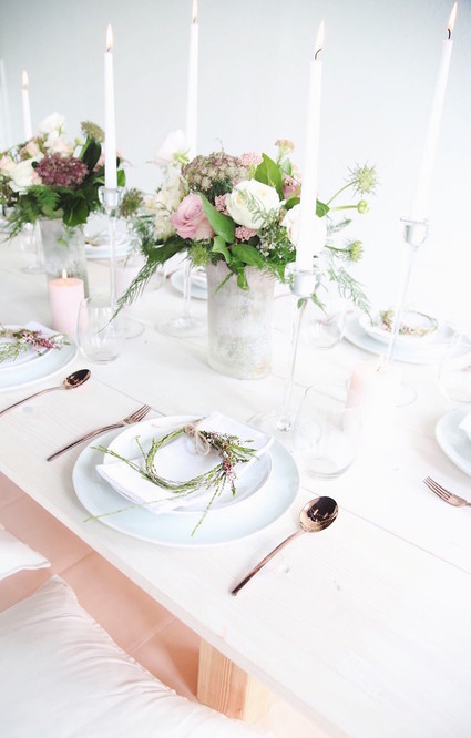 feminine parisian inspired baby shower