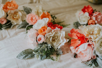 Paper flower bouquet