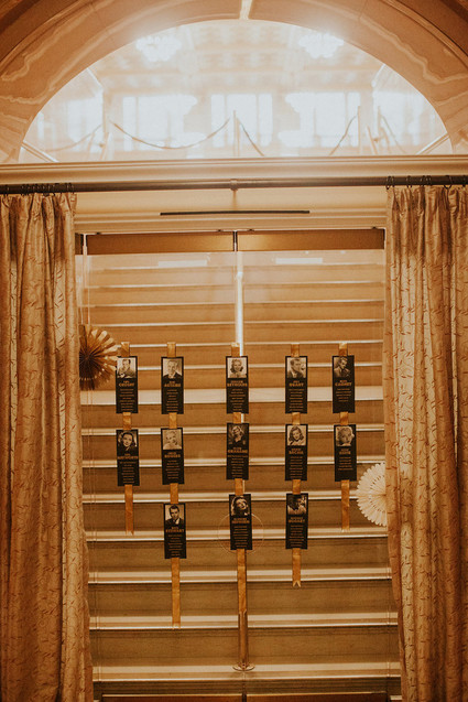 Old Hollywood inspired wedding