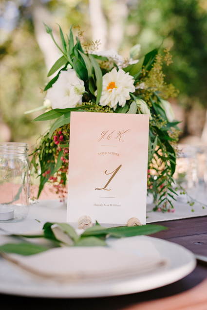 Rustic wedding decor