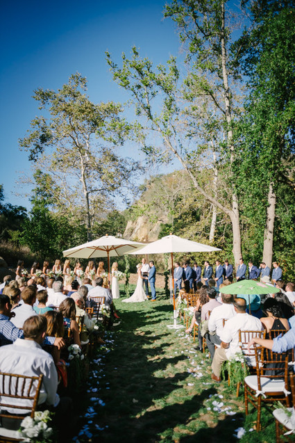 Santa Barbara ranch wedding