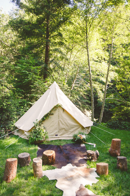 Tent wedding