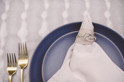 Ribbon place card