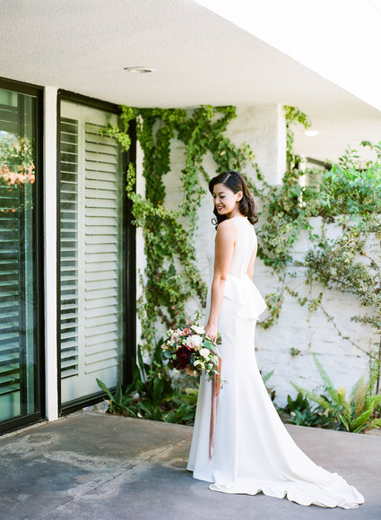 Amsale wedding dress