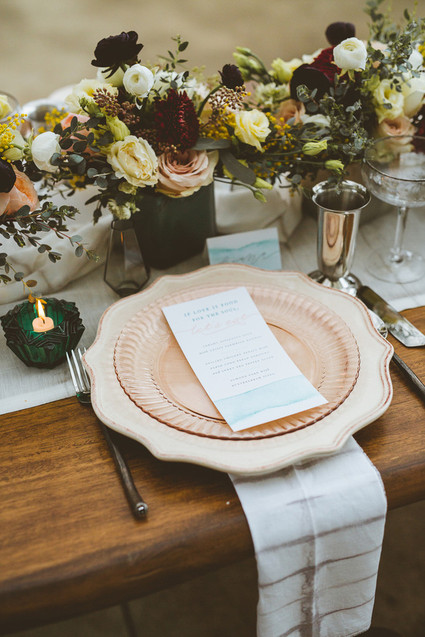 Earth toned wedding inspiration Inspiration