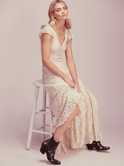 Free People wedding dress Inspiration