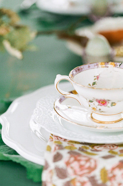 Spring tea party for little girls