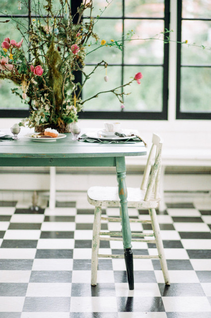 Spring tea party for little girls